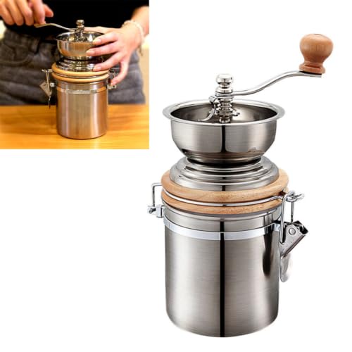 Molinillo manual de café portátil para cocina de casa y viajes KICHOUSE 6