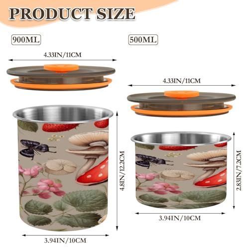 ATTX Contenedor Hermético de Café Acero 17oz miniatura 2