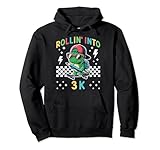 Rollin Into 3K Dinosaur Back to School Kid I’m Ready for 3 K Pullover Hoodie