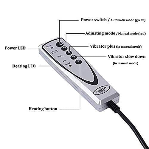 Ncry Vibro Shaper Belt, Vibration Heating Relaxing Slimming Shape Belt Massager Fat Burner Abdominal Belly Vibrating Waist Belt Fitness Vibrating Slimming Belt For Women & Men, Multicolour