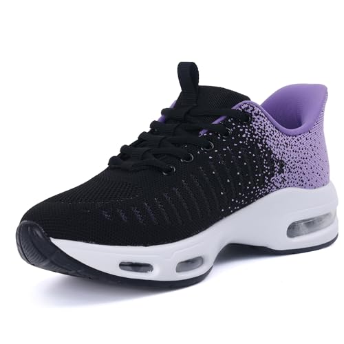 Womens Slip on Running Shoes Comfortable Tennis Sneakers Arch Support Walking Gym Athletic Workout Jogging Footwear US 6-114