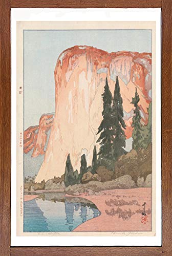 Amazon.co.jp: 吉田博 エルキャピタン 大正十四年 56x27.4cm