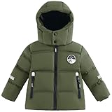 Rembourrage Chaud: L'intérieur de ce manteau d'hiver garçon est rembourré de fibre de polyester de bonne qualité, offrant une couche moelleuse et chaude qui protège efficacement contre l'air froid extérieur.