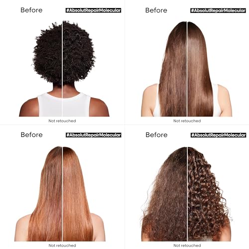 LOral Professionnel, Absolut Repair Molecular Hair Rinse-Off Serum, Repairs Damage & Restores Strength, Deep Molecular Repair & Instant Transformation, For All Damaged Hair Types, SERIE EXPERT, 250ml - Image 3