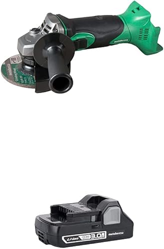 Miniatura 1 de Metabo HPT Amoladora angular inalámbrica G18DSL2Q4 18V MultiVolt de 4-12 pulgadas con batería MulitVolt de 18 V36 V