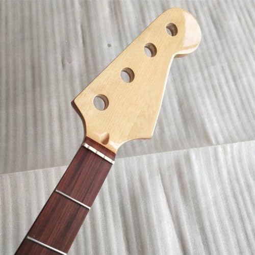 Manche de guitare basse Jazz 34 pouces en érable 4 cordes - 2