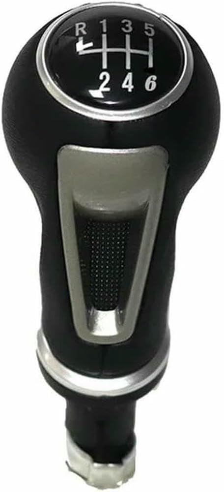 GZNBB Car Manual Gear Shift Knob Boot Cover Gaiter Lever Shifter Handle Stick, for Seat Altea Leon II Toledo III 2004-2012