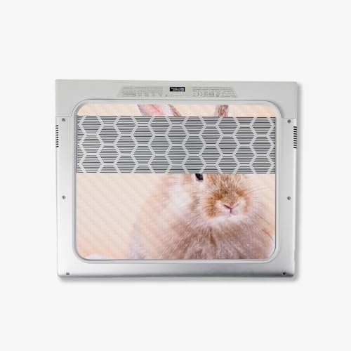 Image of MightySkins Carbon Fiber Skin Compatible with Alienware X14 R2 (2023) Full Wrap Kit - Bunny | Protective, Durable Textured Carbon Fiber Finish | Easy to Apply & Change Styles | Made in The USA