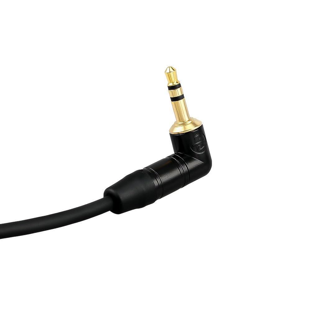Alvin's Cables Tentacle Sync 3,5 mm TRS mikrofon Y-Cable do generatora rozrządu macki, rejestrator audio ścieżki E, do wejścia audio kamera, mikrofony zewnętrzne, 30 cm |12 cali