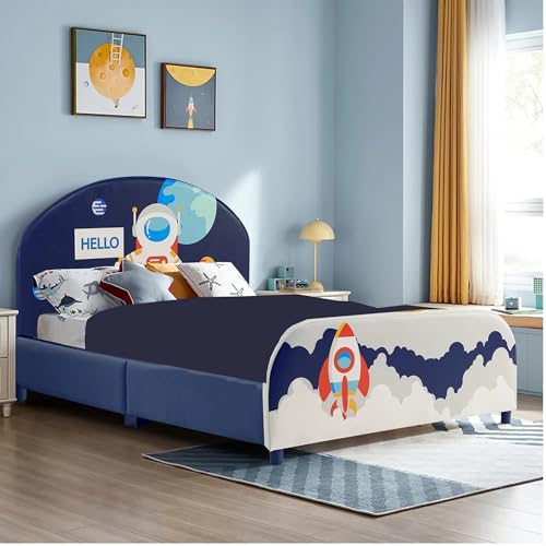 Image of Sensory Bed Sheet for Deep Pressure Therapy - Spandex Bed Sheet - Sensory Compression Blanket for ADHD, Autism - Breathable & Hypoallergenic, Navy, Twin Size