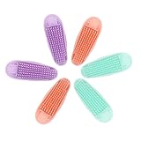 SAFIGLE 6個 髪アップ用軽量クリップ 傷まない根元ふんわりクリップ 長短髪対応ヘアスリングツール