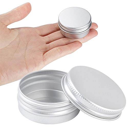 Preisvergleich Produktbild DUOBANGS Kleine Dosen Reise Flaschen Behälter für Lippenbalsam Kleine Behälter Reisezubehör Reiseflaschen-Kit Reisebehälter Behälter Mit Deckeln 10pcs