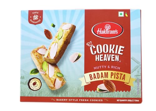 Haldiram's Cookie Heaven Nutty & Rich Badam Pista 200g