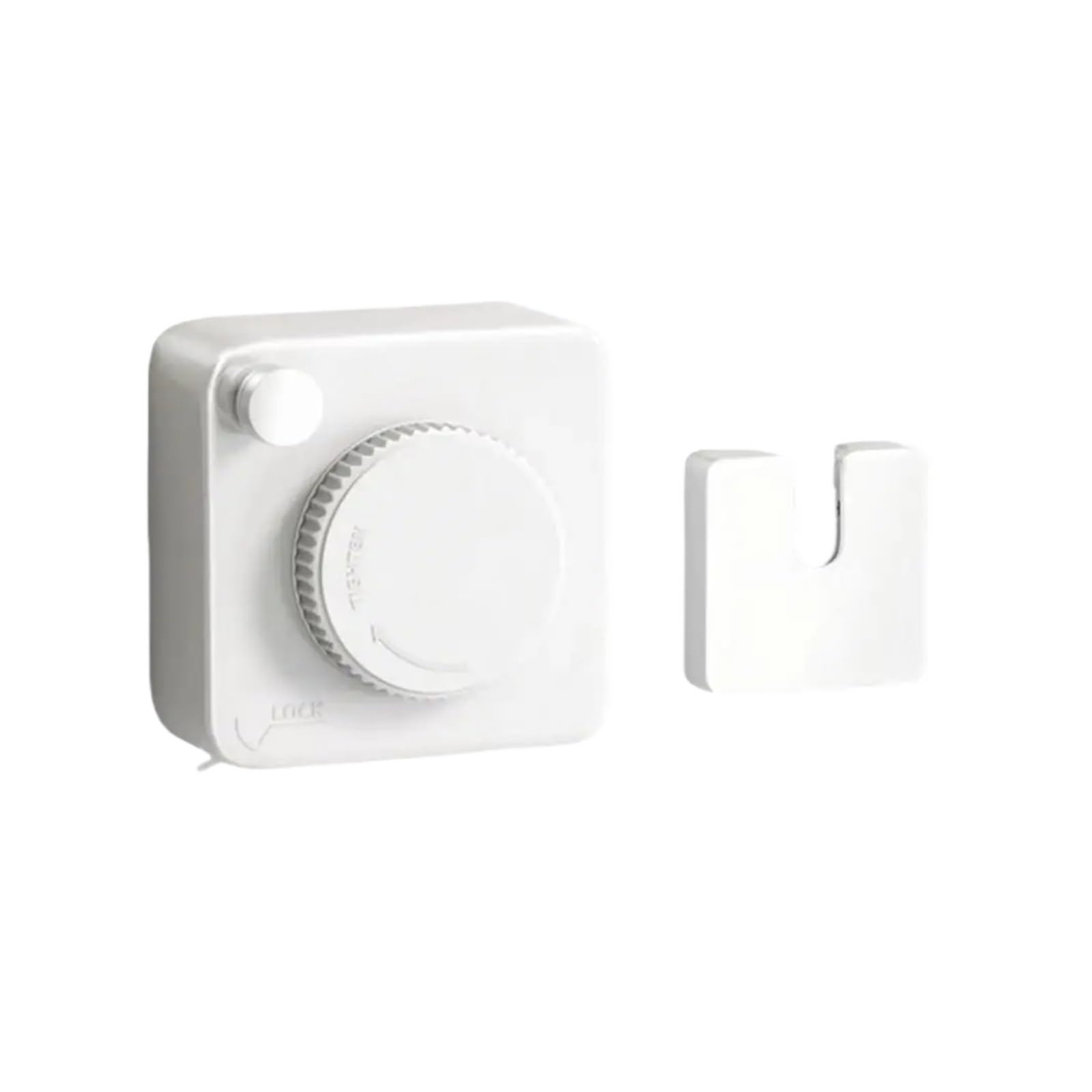 Retractable Clothesline Stainless Seel Clothes-Drying Machine Rope Space-Saving Clothes Drying Rack For Household(A White)
