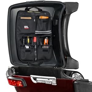Kemimoto Tour Pack Lid Organizer Compatible With Road Glide Road King Electra Glide Street Glide Touring Travel-Paks 8 41s0+p 7ypl. sl500 . ss300