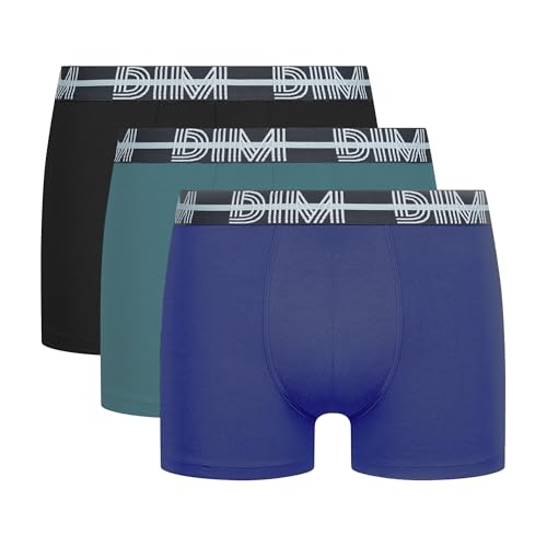 Dim Boxer Homme Style Powerful Coton Stretch x3