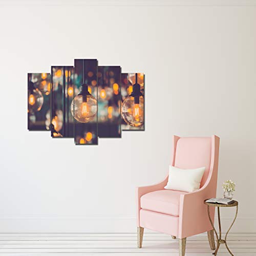 Cuadro de pared Homemania DEC4M170 multicolor de MDF con dimensiones de 19x60 cm 2