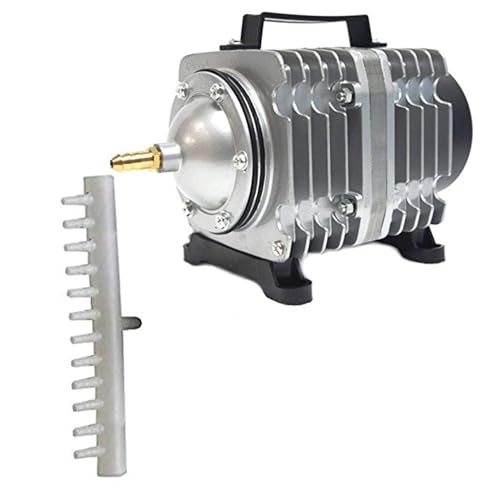 Image of Jainsons Pet Products Aquarium Air Pump for Fish Tank, Farming Biofloc, Hydroponic (ACO-008, 120W, Pressure: 0.032MPa, Output: 110L /min, Dia. of Mouth 10mm)