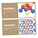 BESPORTBLE 30pcs Lottery Balls Bingo Machine Balls Lightweight for Adult Party Games