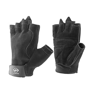 VIP Mens Womens Value Essentials Leather Breathable Weight Lifting Gym Training Gloves For Exercise Fitness Workout Gloves, Size