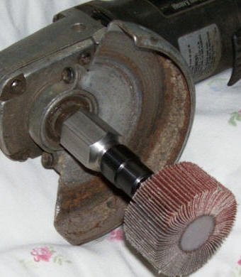 Kuccmo Flapper Adapter 5/8 Unc Thread With 1/4" Collet #TOP5