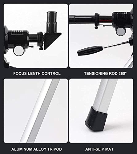 Telescopio Astronómico Refractor Profesional Portátil miniatura 3