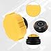 ACROPIX Radiator Pressure Coolant Reservoir Overflow Tank Cap for Alfa Romeo 159 Saloon (939) - Pack of 1 Yellow
