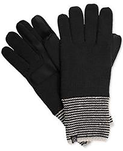 Isotoner Women's smartDRI Striped-Cuff Gloves
