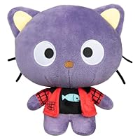 Jazwares Hello Kitty and Friends Series 2, Chococat 8-inch Punks Plush - Officially Licensed Sanrio Product from Ages 6+