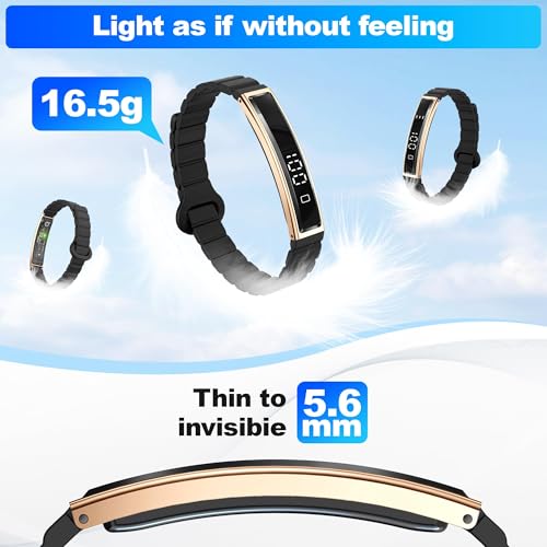 Image of Smart Bracelet, Wearable Activity & Fitness Tracker Band, 24H Sleep Tracker, All-Day Continuous Heart Rate, Blood Pressure Stress HRV Monitor, Smart Wristband with Free APP 2 BandsFX0630