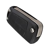 433Mhz Key Fob 2-Botón 433Mhz ID46 PCF7941 Chip Para Vauxhall Opel Astra H Zafira B Accesorios para Coche Clave