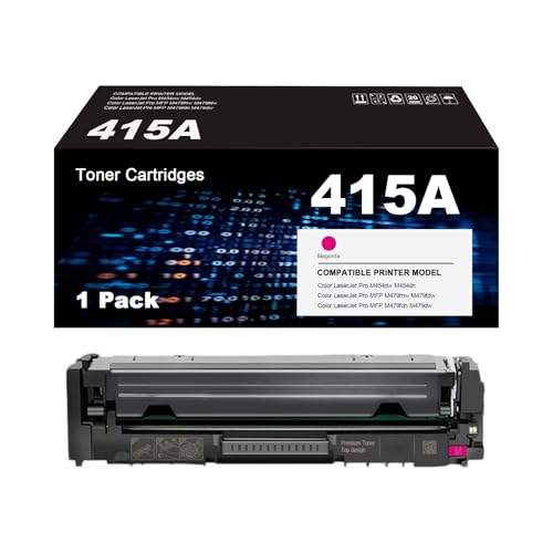 Cartouche 415A magenta résout l'erreur de puce sur LaserJet Pro M479fdw