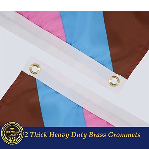 Topflags Pride Flag Outdoor Progress Pride Flags 3X5 Gay Bisexual Lgbtq+ Rainbow Banner Fade-Resistant #TOP3