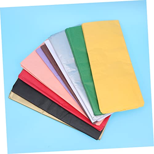 VILLCASE 200 Folhas De Papel Dobrável Papel Colorido Papel Colorido Dobrável Papel De Construção Pap