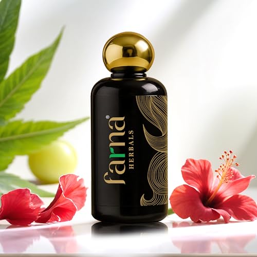 Image of 15 Herb Hair Oil, Non-Greasy Herbal Oil with Hibiscus, Amla & Aloe Vera, Sulfate-Free, Nourishing Scalp Care, 200 ml, Pack of 1