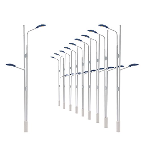 Evemodel 10 lampade a LED, modello ferroviario