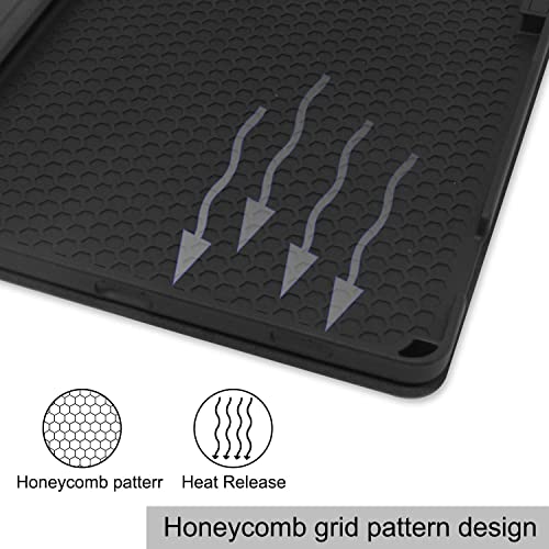 Image of SwooK Tablet Case for Samsung Galaxy Tab S8 Plus /S7 Plus /S7 FE 12.4 Inch SM-X800 /X806 /T970 /T975 /T976 /T735 Ultra Light Slim Fit Shockproof Folding Stand Protective Cover,with S Pen Holder and Smart Auto Wake /Sleep