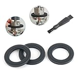 TGHongKy 3 Piezas Junta De Sellado De Cuchilla para Monsieur Cuisine Edition Plus/Connect/Smart Robot De Cocina Accesorio Junta de Sellado para Cuchillo Sella Bien Y Viene con Cepillo De Limpieza