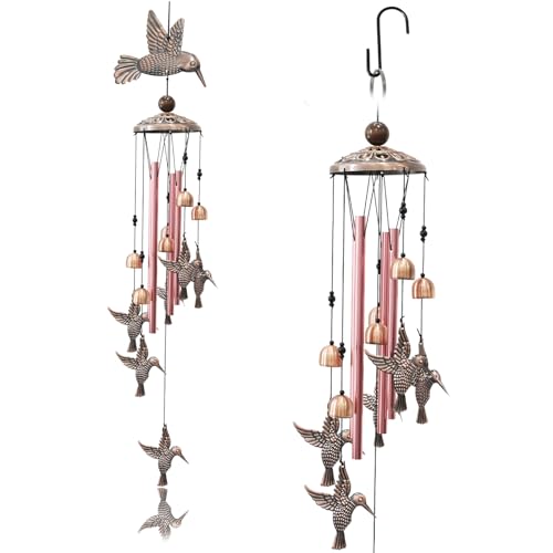 Carillon a Vent Exterieur, koshi Carillon, Carillon Metal, carillons décoratifs d'extérieur, Cloche de sorcieres, Deco Exterieur Jardin, Cloche sorciere Protection,...