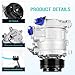 Air Conditioner AC Compressor with A/C Clutch Compatible with BMW X5 320i 328i 428i 528i 535i 228i 328d 535d 740Ld GT xDrive Gran Coupe 2014-2016, CO 29196C