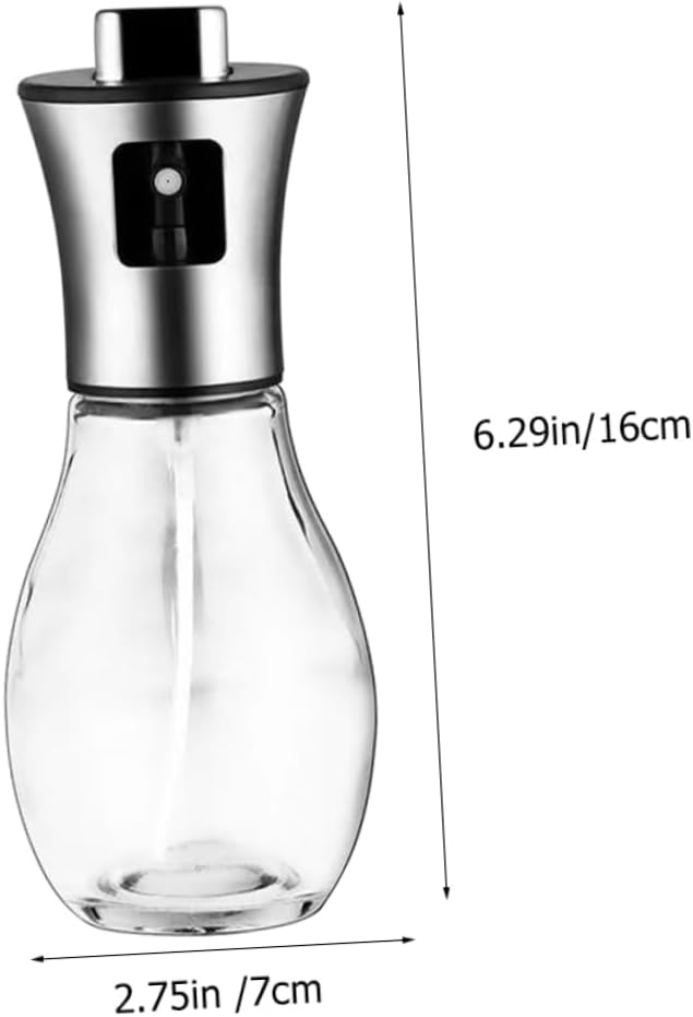 Oil Sprayer Cooking Oil Dispenser Sprayer Bottle 2-piece Stainless Steel