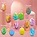 Easter Bath Bombs for Kids with Surprise Toys Inside - Perfect Basket Stuffers, 12Pcs Dino Egg Bath Bombs Gift Set, Gentle and Kids Safe Bubble Bath for Birthday Girls Boys