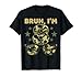 Bruh I'm 8 Years Old 8th Birthday Retro Camo Sunglasses T-Shirt