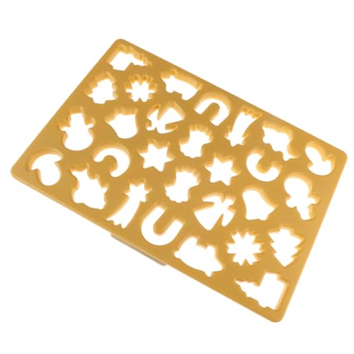 Moldes de Navidad – Moldes para galletas de Navidad, 28 cuadrículas, moldes para galletas de Navidad, moldes para dulces y fondant