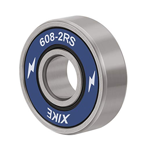 XiKe 8個 608-2RS スケートボードベアリング 8x22x7mm 高速 