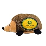 Niedliches John Deere Igel-Hundespielzeug - Weiches und langlebiges Design: Dieses Plüsch-Igel-Hundespielzeug besteht aus hochwertigen, langlebigen Materialien, die weich und bequem für Ihren Hund zum Spielen und Kuscheln sind. Es verfügt über einen eingebauten Quietscher – drücken Sie ihn einfach, um den lustigen Klang zu hören