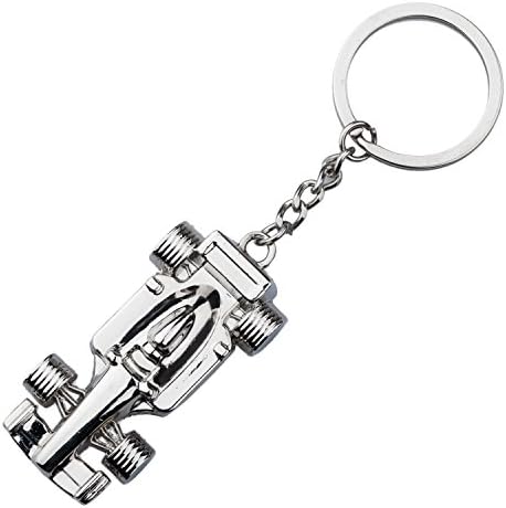 TRIXES Metal Car Keyring Accessories for your Key or Display  Perfect Fathers Day, Birthday, Christmas for Fans of Racing, Cars and Formula 1  Sturdy Keychain for Men and Women