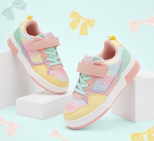 Lucky Step Kid'S Slip On Sneaker Comfort Casual Running Tennis School Low Top Sneaker Strap Athletic Walking Shoes For Children/Boys/Girls thumb #7