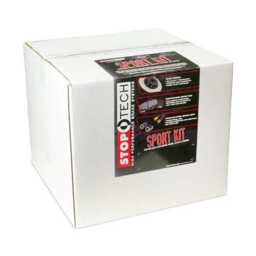 Image of Stoptech 977.44013F Sport Axle Pack, Slotted, Front