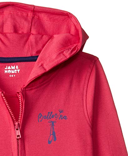Image of Amazon Brand - Jam & Honey Girls Lightweight Sweatshirt